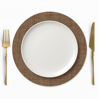 Funda de Bajaplato Rustic Moca Linen