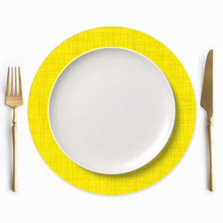 Funda de Bajaplato Lemon Zest Linen