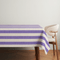 Violet Linen Stripes