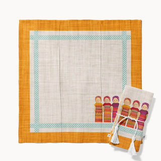Servilleta Worry Doll Gold Sienna Linen
