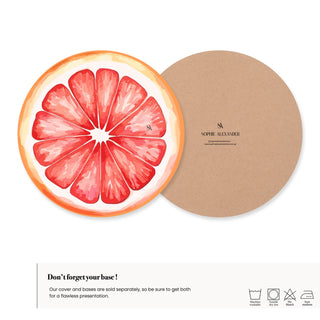 Funda de Bajaplato Grapefruit Slice