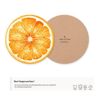 Funda de Bajaplato Orange Slice