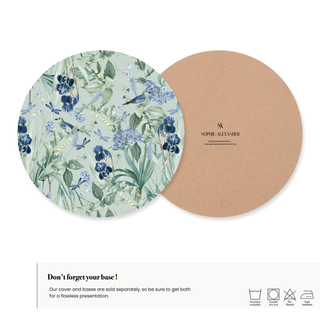 Funda de Bajaplato Mint Blossom