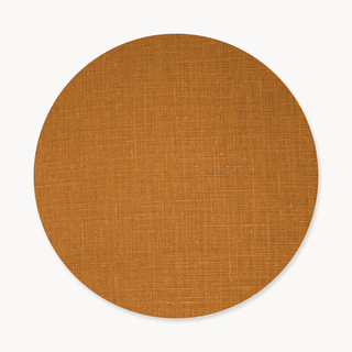 Ochre Linen Funda de Bajaplato