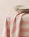Rose Cloud Linen Stripes