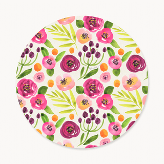 Purple Rose Funda de Bajaplato Semi Impermeable