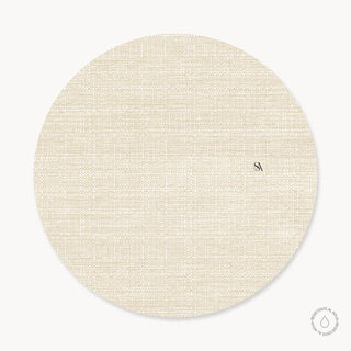 Powder Rustic Linen Funda de Bajaplato Semi Impermeable