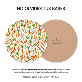 Funda de Bajaplato Carrots