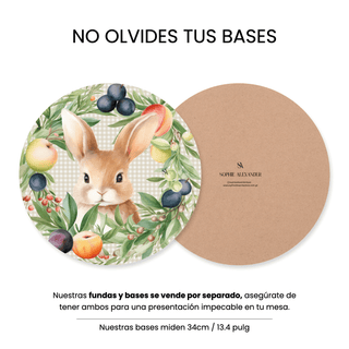 Funda de Bajaplatos Mr. Frutty Bunny