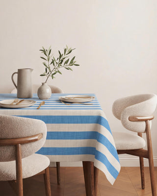 Mantel Cool Breeze Linen Stripes