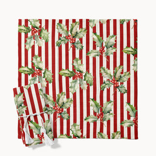 Servilleta True Red Mistletoe