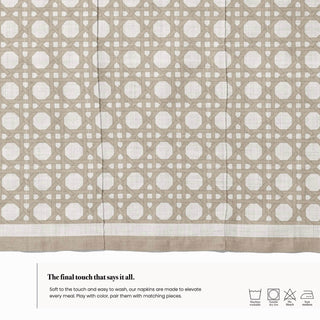 Servilleta Soft Sand Rattan