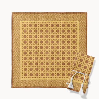 Servilleta Golden Camel Flax Rattan