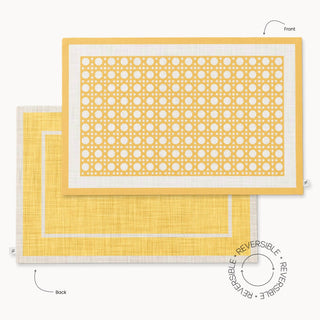 Individual Flax Rattan / Set 2