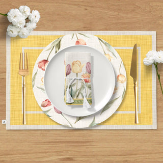 Individual Flax Rattan / Set 2