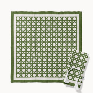 Servilleta Earth Moss Rattan