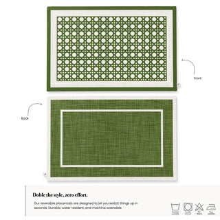 Individual Earth Moss Rattan / Set 2