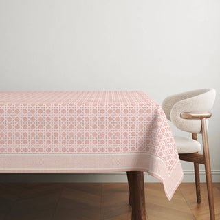 Mantel Rose Cloud White Rattan