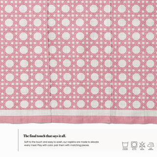 Servilleta Petal Pink Rattan