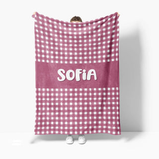 Cobija Personalizada Rosewood Gingham