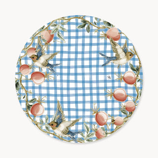 Funda de Bajaplato Blue Orchard Garden