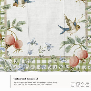 Servilletas Green Orchard Garden