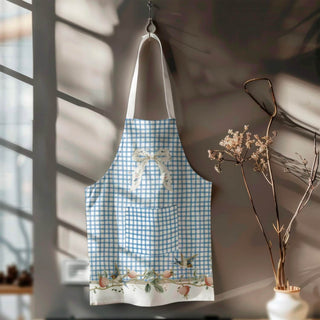 Delantal Blue Orchard Garden