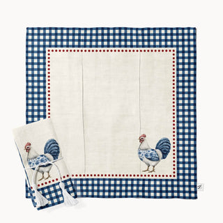 Servilletas Blue Farmhouse Toile