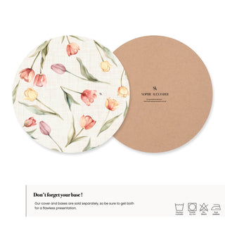 Funda de Bajaplato Spring Tulip