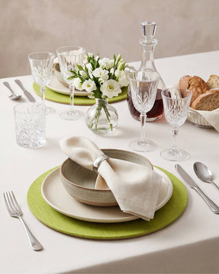 Funda de Bajaplato Lime Zest Linen