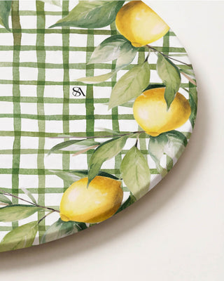 Funda de Bajaplato Green Lemon Crown