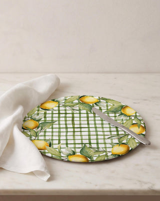 Funda de Bajaplato Green Lemon Crown
