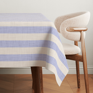 Mantel Hydrangea Linen Stripes