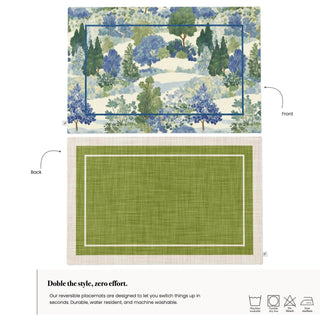 Individual Azure Grove / Set 2