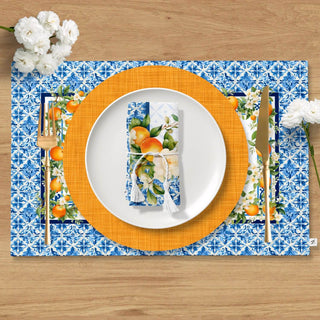 Ariancia di Maiolica Reversible Placemat / Set 2