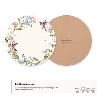 Funda de Bajaplato Secret Garden