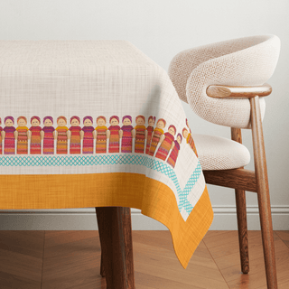 Mantel Worry Doll Gold Sienna Linen