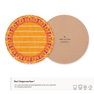 Funda de Bajaplato Worry Doll Gold Sienna Linen