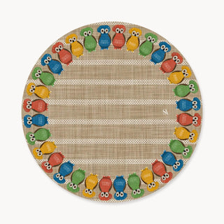 Funda de Bajaplato Owl Wheat Linen