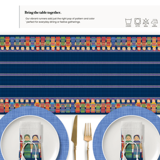 Camino de Mesa Blue Worry Doll