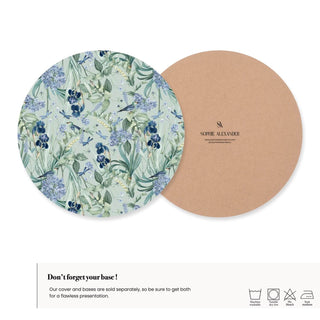 Funda de Bajaplato Mint Blossom