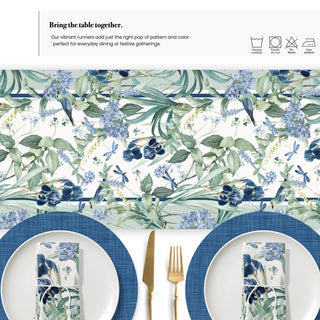 Camino de Mesa Mint Blossom