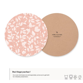 Funda de Bajaplato Rose Cloud Botanica