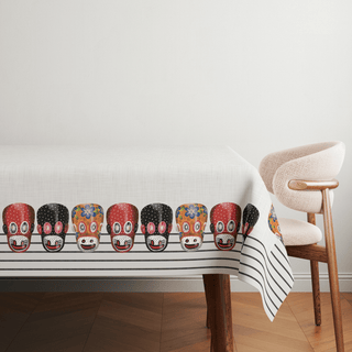 Mantel White Monkey Mask