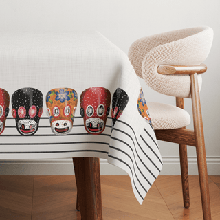 Mantel White Monkey Mask