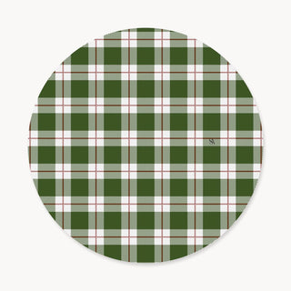 Funda de Bajaplato Green Tartan
