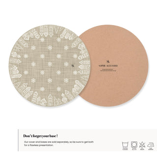 Funda de Bajaplato Gingerbread Lane