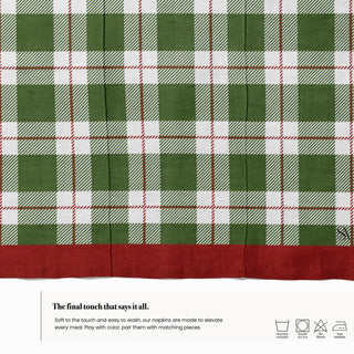 Servilleta Green Tartan