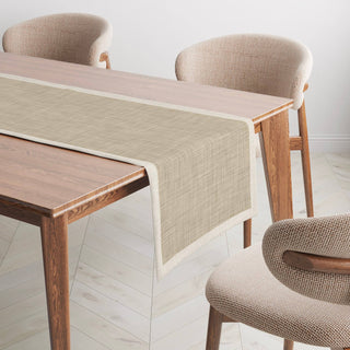 Camino de Mesa Soft Sand Linen