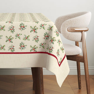 Mantel Cardinal Holly Jolly Linen